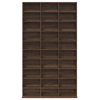 vidaXL CD-Regal Braun Eichen-Optik 102x23x177,5 cm Holzwerkstoff