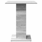 vidaXL Bistrotisch Grau Sonoma 60x60x75 cm Holzwerkstoff