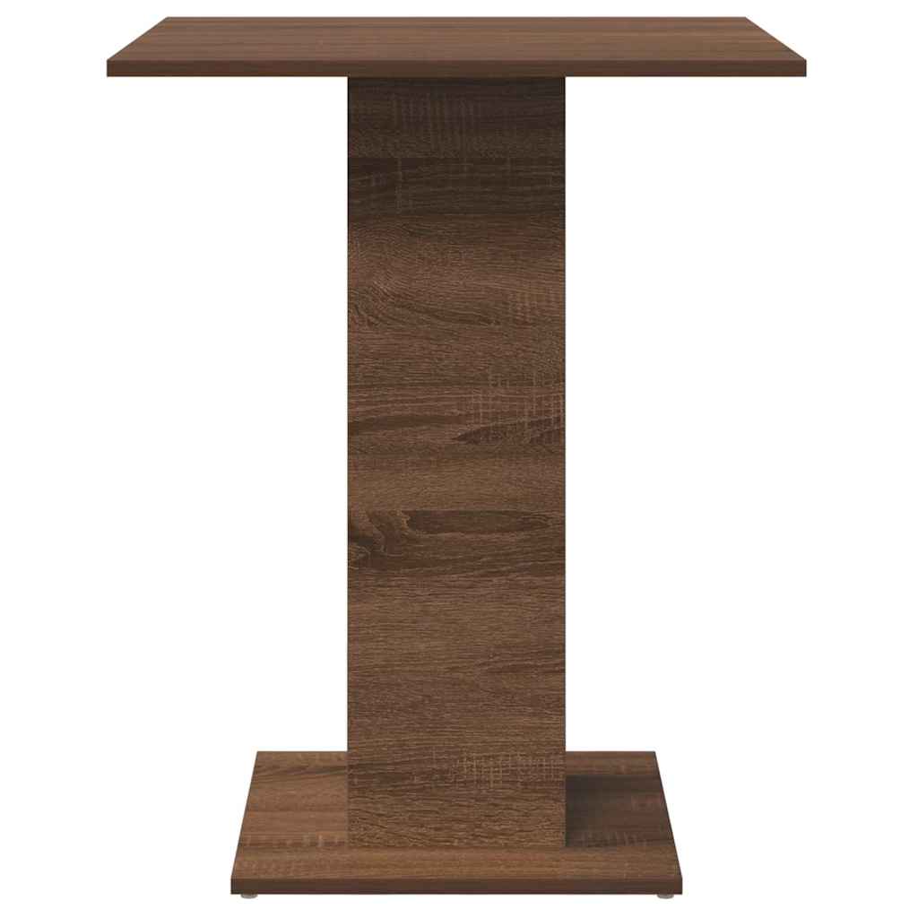 vidaXL Bistrotisch Braun Eichen-Optik 60x60x75 cm Holzwerkstoff