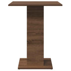 vidaXL Bistrotisch Braun Eichen-Optik 60x60x75 cm Holzwerkstoff