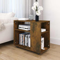 vidaXL Beistelltisch Räuchereiche 70x35x55 cm Holzwerkstoff