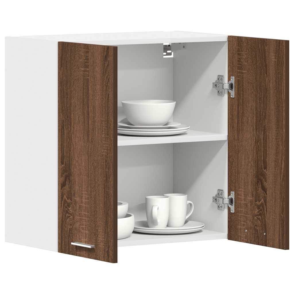 vidaXL Hängeschrank Lyon Braun Eichen-Optik 60x31x60 cm Holzwerkstoff