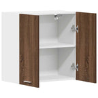 vidaXL Hängeschrank Lyon Braun Eichen-Optik 60x31x60 cm Holzwerkstoff