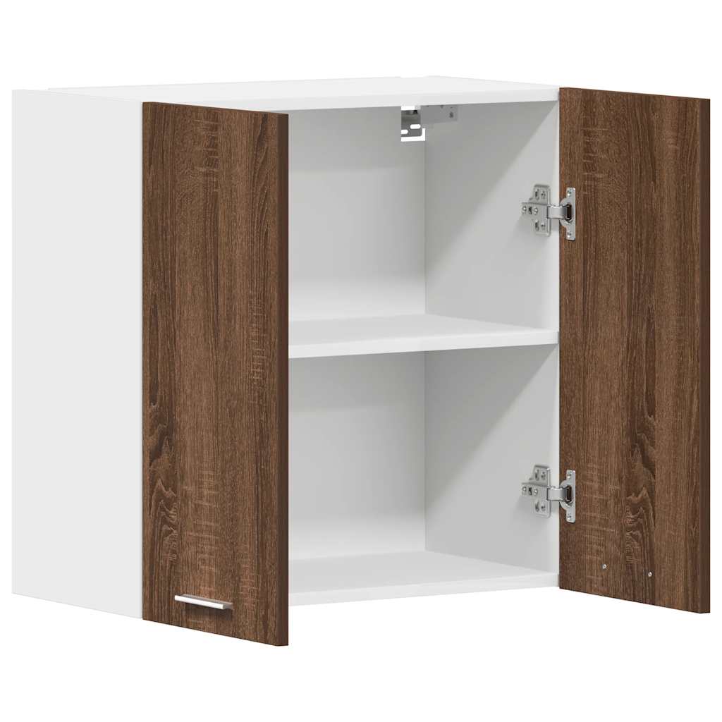 vidaXL Hängeschrank Lyon Braun Eichen-Optik 60x31x60 cm Holzwerkstoff