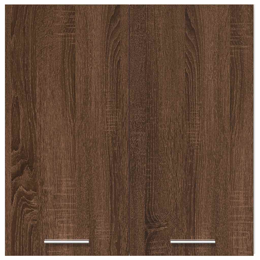 vidaXL Hängeschrank Lyon Braun Eichen-Optik 60x31x60 cm Holzwerkstoff