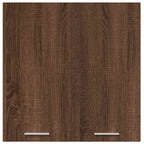 vidaXL Hängeschrank Lyon Braun Eichen-Optik 60x31x60 cm Holzwerkstoff