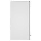 vidaXL Hängeschrank Lyon Glas Grau Sonoma 60x31x60 cm Holzwerkstoff