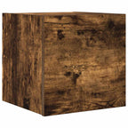 vidaXL TV-Wandschrank Räuchereiche 30,5x30x30 cm
