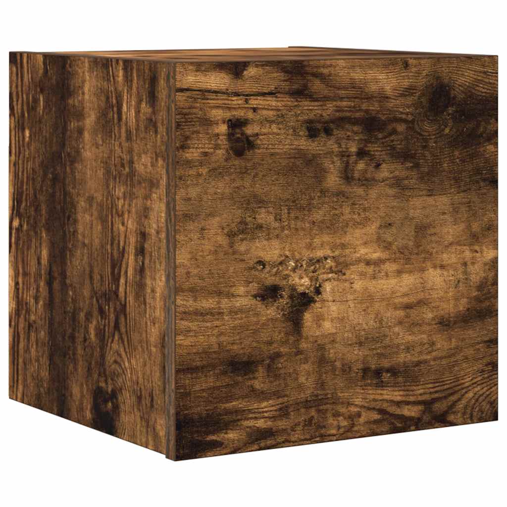 vidaXL TV-Wandschrank Räuchereiche 30,5x30x30 cm
