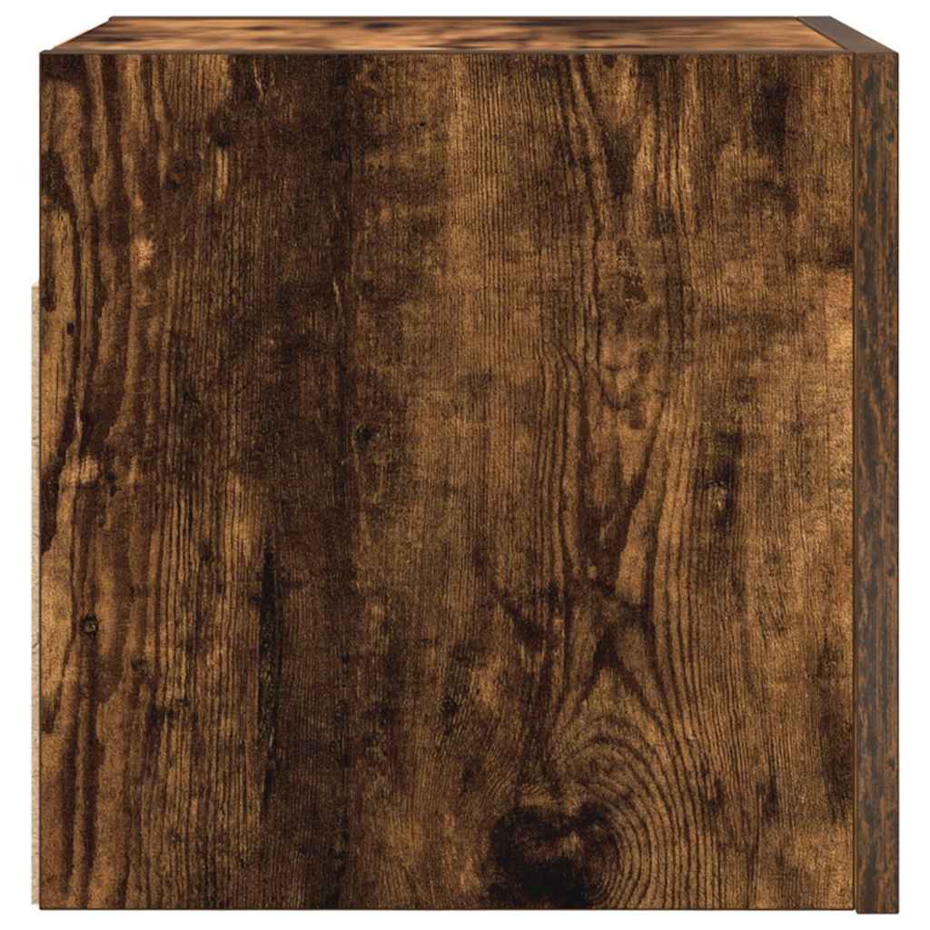 vidaXL TV-Wandschrank Räuchereiche 30,5x30x30 cm