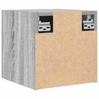 vidaXL TV-Wandschränke 4 Stk. Grau Sonoma 30,5x30x30 cm
