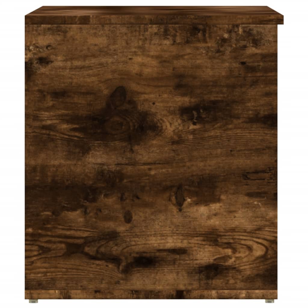 vidaXL Aufbewahrungstruhe Räuchereiche 84x42x46 cm Holzwerkstoff