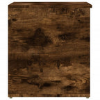 vidaXL Aufbewahrungstruhe Räuchereiche 84x42x46 cm Holzwerkstoff