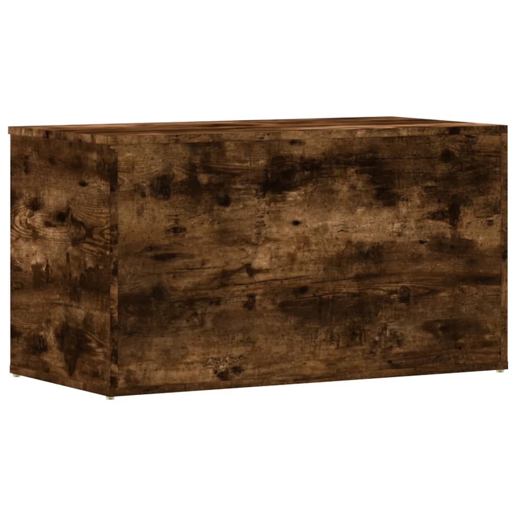vidaXL Aufbewahrungstruhe Räuchereiche 84x42x46 cm Holzwerkstoff