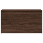 vidaXL Aufbewahrungstruhe Braun Eichen-Optik 84x42x46 cm Holzwerkstoff