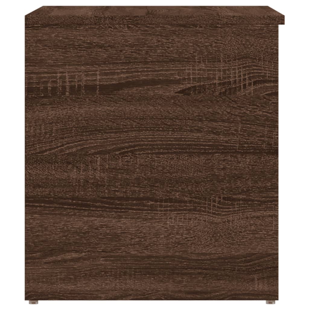 vidaXL Aufbewahrungstruhe Braun Eichen-Optik 84x42x46 cm Holzwerkstoff