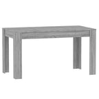 vidaXL Esstisch Grau Sonoma 140x74,5x76 cm Holzwerkstoff