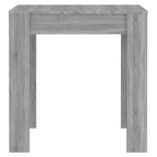 vidaXL Esstisch Grau Sonoma 140x74,5x76 cm Holzwerkstoff