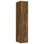 vidaXL Apothekerschrank Räuchereiche 30x42,5x150 cm Holzwerkstoff