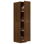 vidaXL Apothekerschrank Braun Eichen-Optik 30x42,5x150cm Holzwerkstoff