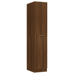vidaXL Apothekerschrank Braun Eichen-Optik 30x42,5x150cm Holzwerkstoff