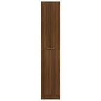 vidaXL Apothekerschrank Braun Eichen-Optik 30x42,5x150cm Holzwerkstoff