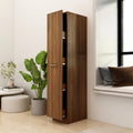 vidaXL Apothekerschrank Braun Eichen-Optik 30x42,5x150cm Holzwerkstoff