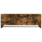 vidaXL Kleiderschrank Räuchereiche 100x32,5x35 cm Holzwerkstoff