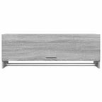vidaXL Kleiderschrank Grau Sonoma 100x32,5x35 cm Holzwerkstoff