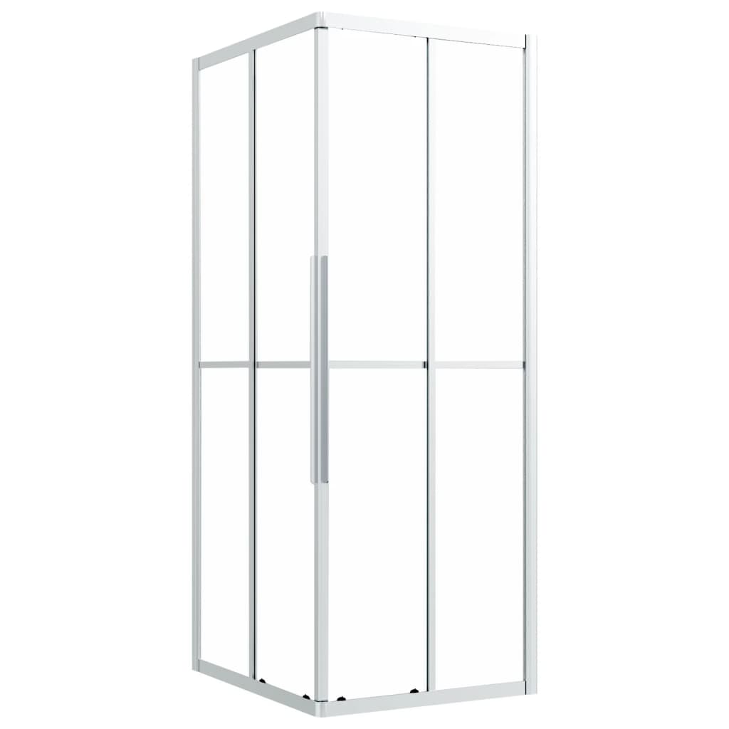 vidaXL Duschkabine ESG Matt 90x70x180 cm