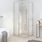 vidaXL Duschkabine ESG Matt 90x70x180 cm