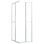 vidaXL Duschkabine ESG Matt 90x70x180 cm