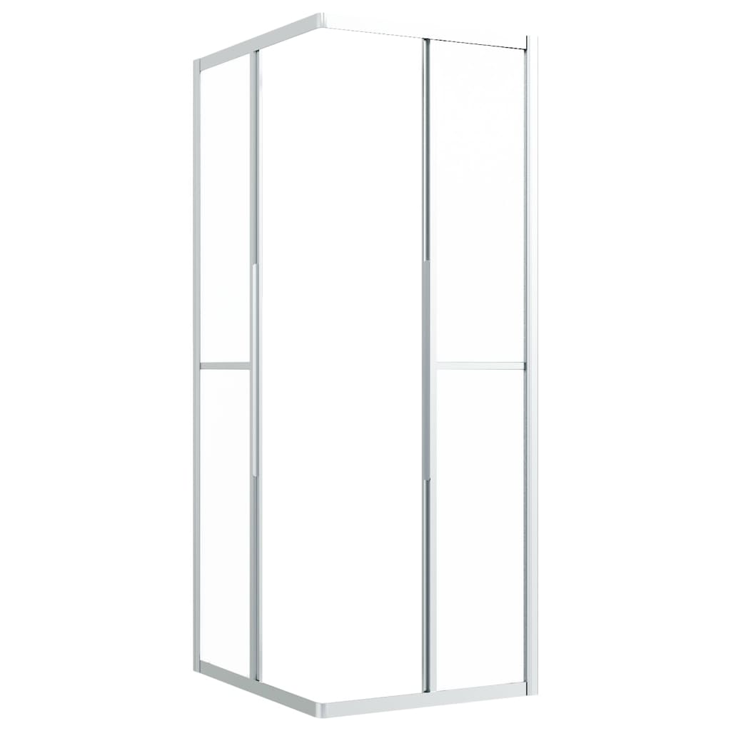 vidaXL Duschkabine ESG Matt 90x70x180 cm
