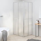 vidaXL Duschkabine ESG Matt 90x70x180 cm