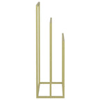 vidaXL Handtuchständer Golden 48x24x79 cm Eisen