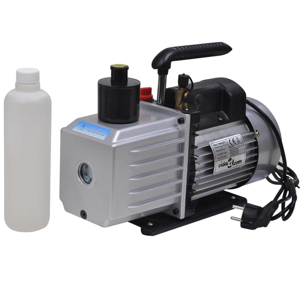 vidaXL Vakuumpumpe 100 L/min 4-Wege-Verteiler-Manometer Klimaanlagen