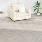 vidaXL Bodenplanken 18 pcs Eiche Klassik Weiß 2,51 m² PVC