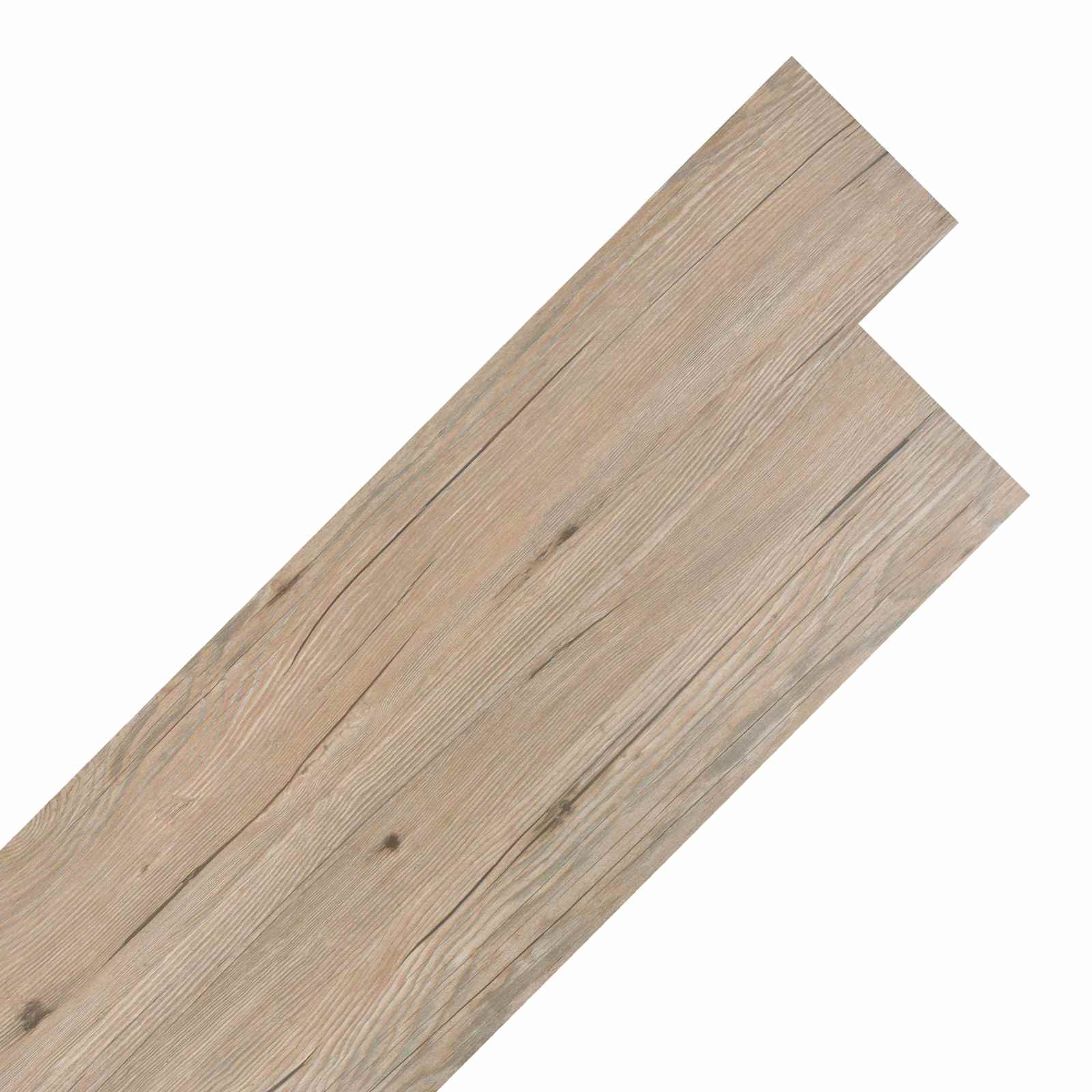 vidaXL Bodenplanken 18 pcs Eichenbraun 2,51 m² PVC