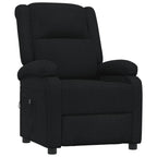 vidaXL Relaxsessel Elektrisch Schwarz Stoff