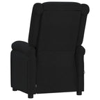 vidaXL Relaxsessel Elektrisch Schwarz Stoff