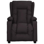 vidaXL Massagesessel Elektrisch Schwarz Kunstleder