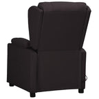 vidaXL Massagesessel Elektrisch Schwarz Kunstleder
