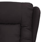 vidaXL Massagesessel Elektrisch Schwarz Kunstleder