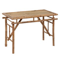vidaXL Gartentisch Klappbar 115x50x75 cm Bambus