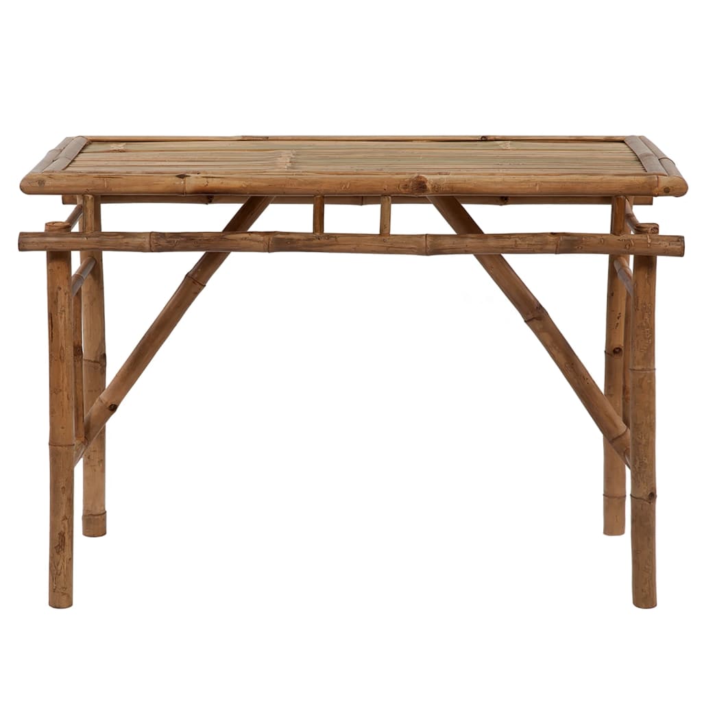 vidaXL Gartentisch Klappbar 115x50x75 cm Bambus