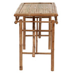 vidaXL Gartentisch Klappbar 115x50x75 cm Bambus