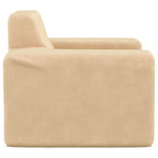 vidaXL Kindersofa Creme Weich Plüsch