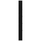 vidaXL Schuhschrank Schwarz 59x17x169 cm Holzwerkstoff