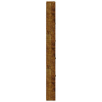 vidaXL Schuhschrank Räuchereiche 59x17x169 cm Holzwerkstoff