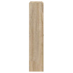 vidaXL Schuhschrank Eiche 59 x 17 x 81 cm Holzwerkstoff